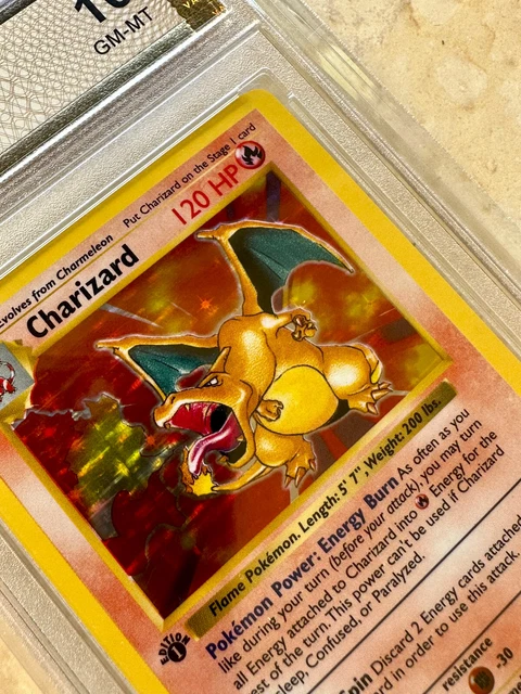 CHARIZARD 1ST EDITION Pgc 10 Base 1999 Holo Pokemon Psa 4/102 Card ...
