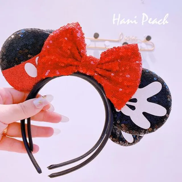 Minnie Mouse Mickey Mouse Ears Headband Girl Cosplay Princess Party Holiday