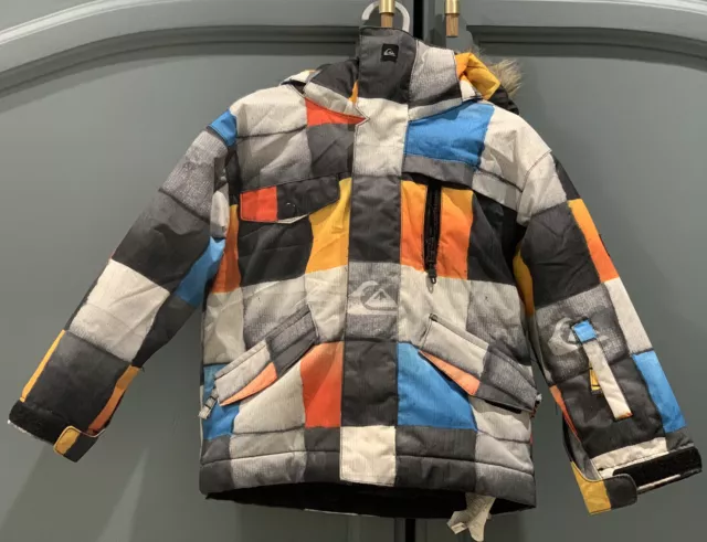Quicksilver Utility Collection Toddler Boy Ski  Jacket Sz 2