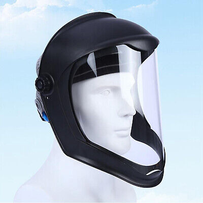 1 piece  Helmet  w/Clear Visor Safety Grinding