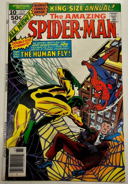 Bronze Age Marvel Comic Book Amazing Spider-Man Annual 10 Key Issue VG/FN