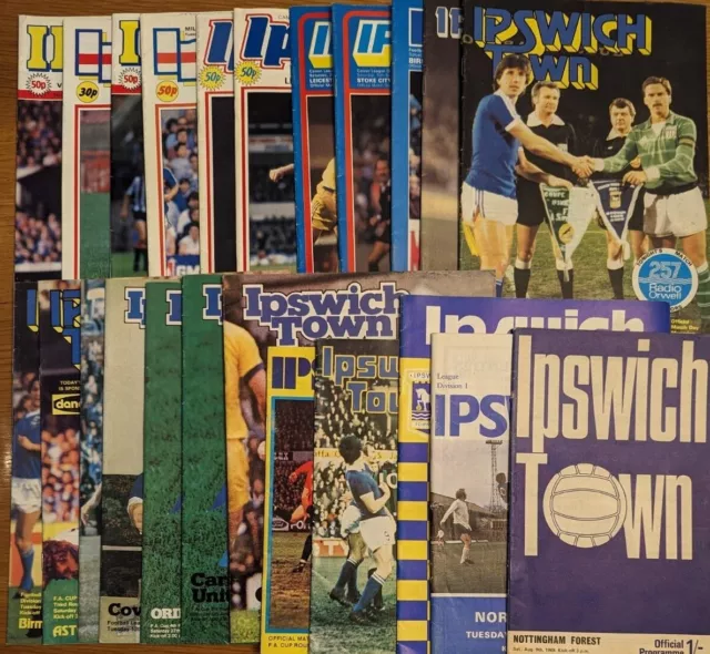 Ipswich Town Home Programmes