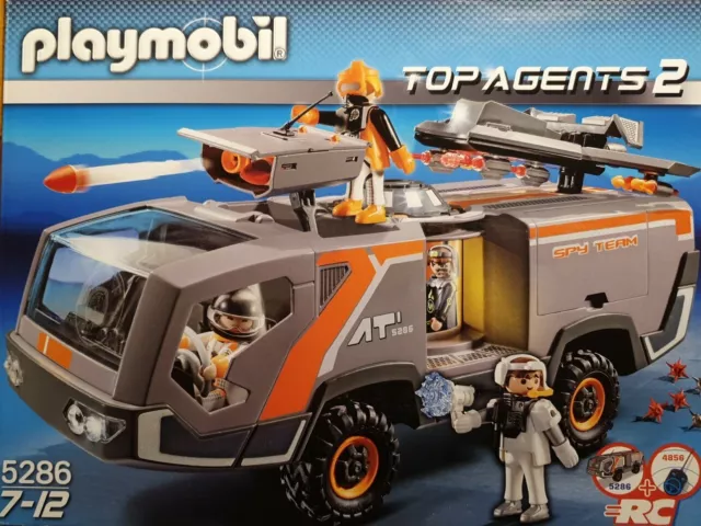 Playmobil 5286 Spy Team Commander Truck Neu/Ovp