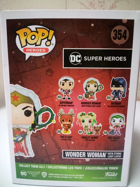 Funko POP! DC Super Heroes: WONDER WOMAN WITH STRING LIGHT LASSO #354 3