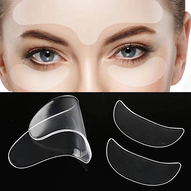 3Pc Anti Eye Forehead Invisible Anti-aging Face Pad Reusable Wrinkles Pa TH