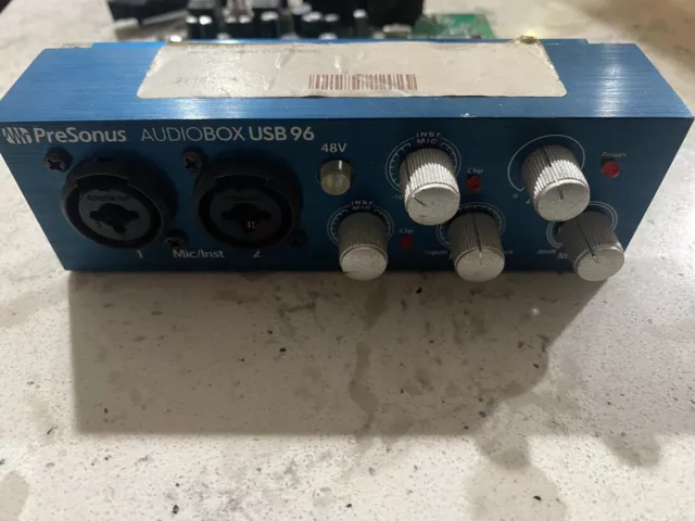 PreSonus AUDIOBOX USB 96 2 Channel Audio Interface