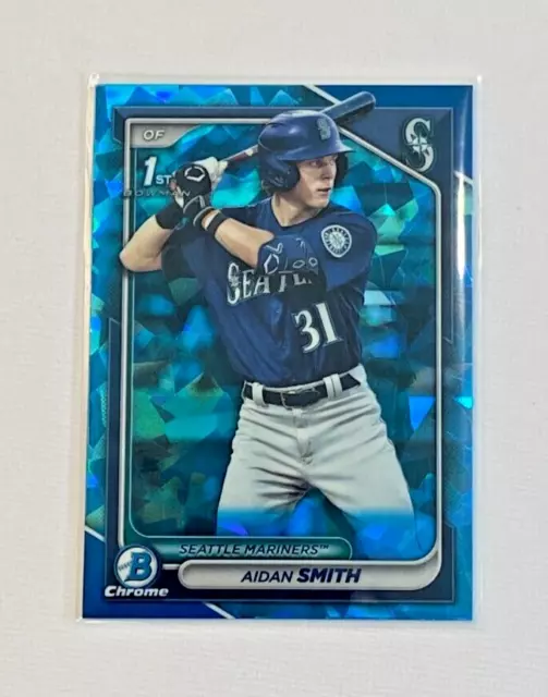 2024 BOWMAN SAPHIR Edition Aidan Smith Chrome 1st Mariners BCP45 EUR 0