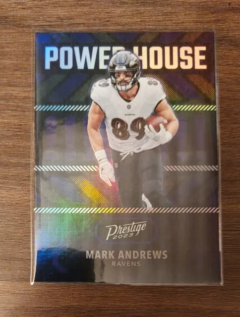 Mark Andrews Ravens 2023 Panini Prestige Football NFL Power House Insert