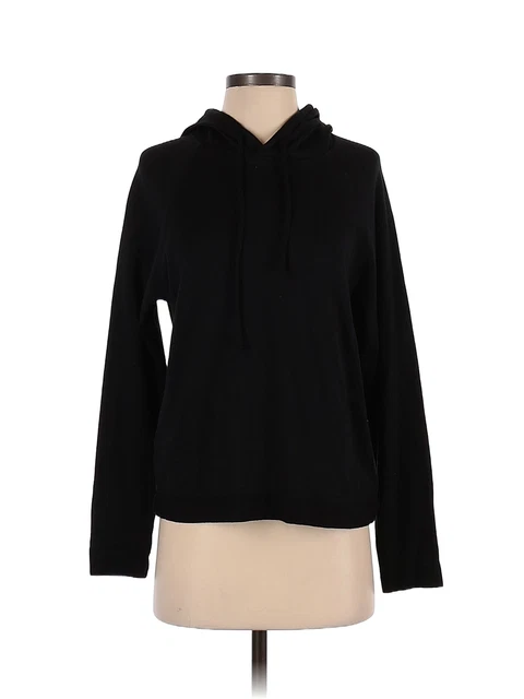 EMI JAY Women Black Pullover Hoodie 1