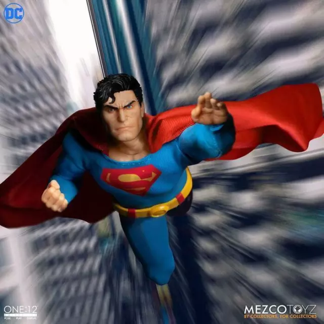 DC COMICS - Superman Man of Steel Edition 1/12 Action Figure Mezco 3