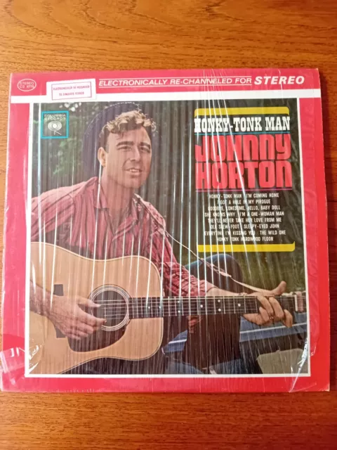 Johnny Horton - Honky-Tonk Man - Vinyl Record LP Album - Columbia CS 8779