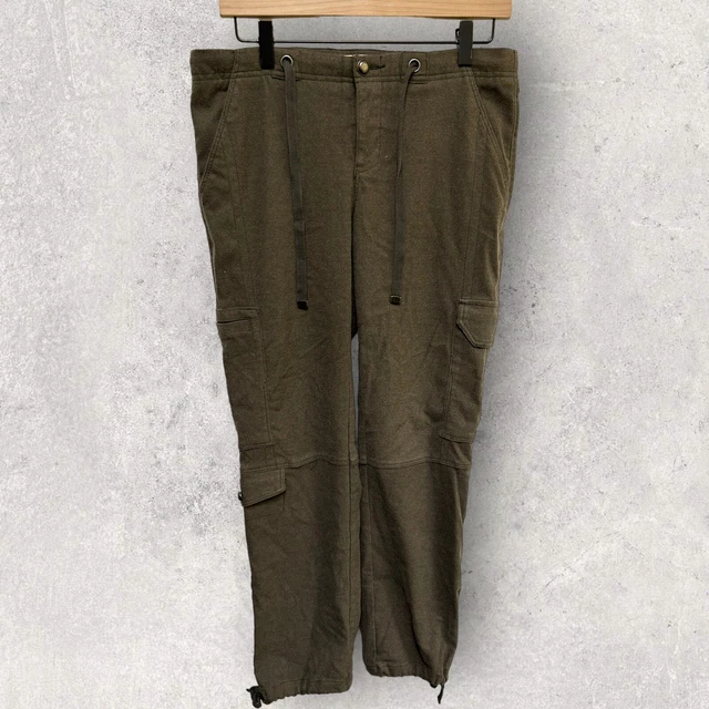 Anthropologie Daughters of the Liberation Cargo Pants Size 2 Olive Green