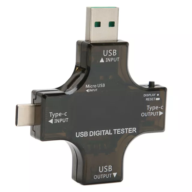 USB Power Meter Tester USB C Tester Mit Farbe IPS Digital Screen Für Ladung LIF
