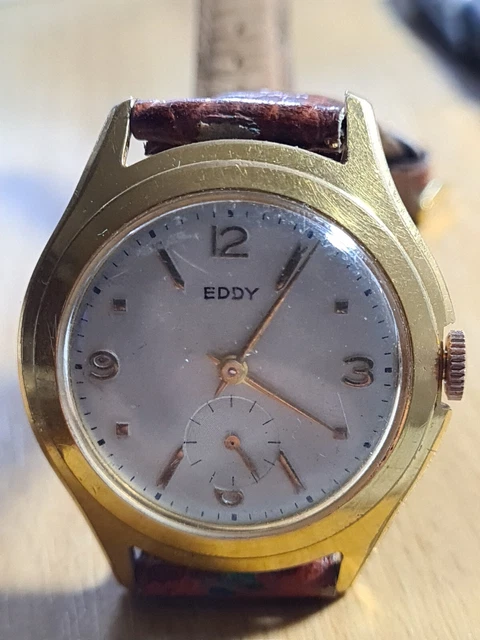 MONTRE ANCIENNE MÉCANIQUE EDDY fonctionne EUR 40,00 PicClick FR