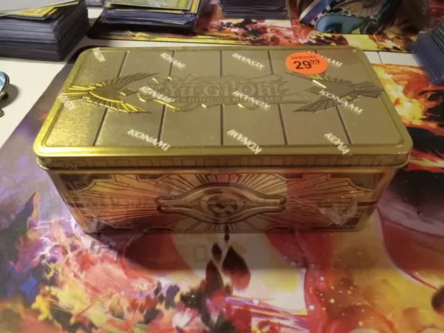 Yugioh Gold Sarcophagus Tin 2019 Mega Tin |NEW SEALED Yu-Gi-Oh! TCG