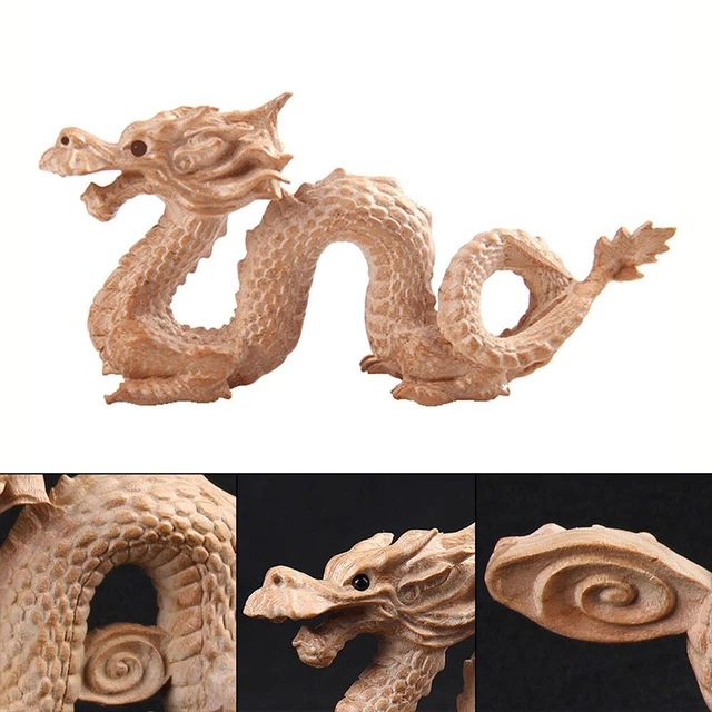 Figurine Dragon Chinois Articulée Argentée - Métal, 24,5 Cm, Décoration Bureau, Symbole Chance & Pouvoir - 8