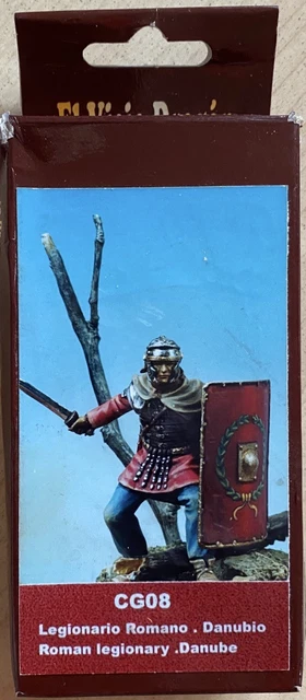 Figurine Soldat Romain à Cheval - Kit Metal 54mm - Neuf - Marque Soldiers