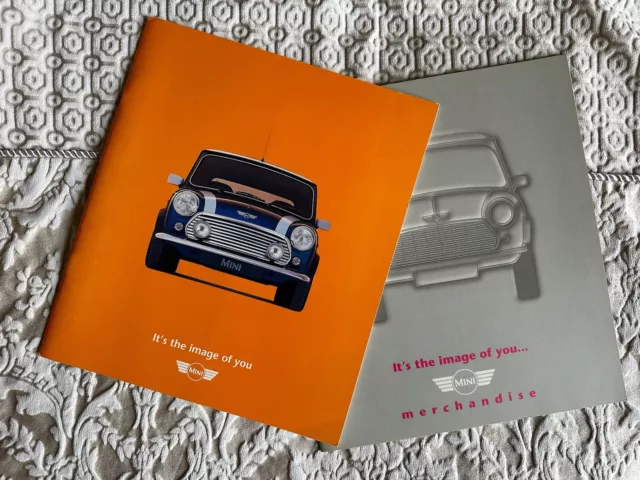 CLASSIC Rover MINI SALES BROCHURE And MERCHANDISE BROCHURES 1996