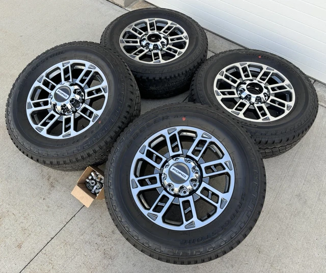 🔥F350 LIMITED 2024🔥20& Ford Oem Wheels Tires Rims Platinum Lariat F