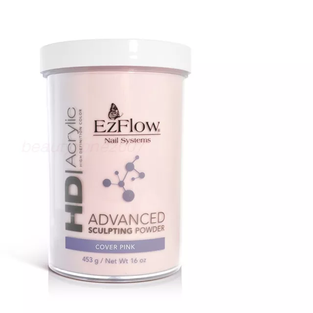 EzFlow HD High Definition Acrylic Powder - Cover Pink 16 oz #42058