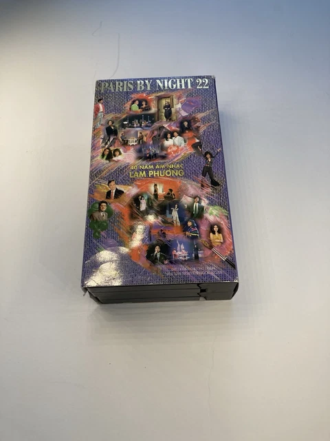 Paris By Night 34 Nguyen Cao Ky Duyen Vietnamese 2 VHS Tape Set Thuy Nga 1995
