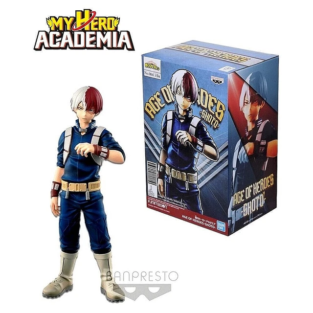Cuscino Chibi My Hero Academia - Shoto Todoroki - 30x45cm In Poliestere - Decorazione Divertente - Foto 7