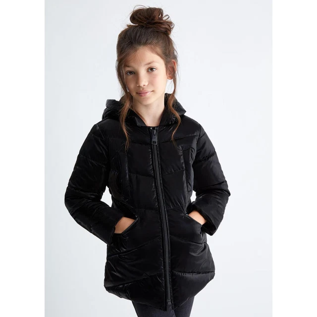 LIU JO PIUMINO imbottito lungo bambina ragazza nero cappuccio 12 anni EUR 186 00 PicClick IT