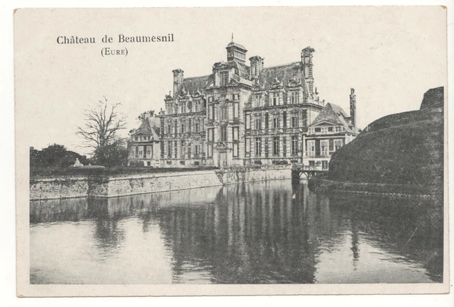 Cpa 27 - Château De Beaumesnil (Eure) - - Non Écrite
