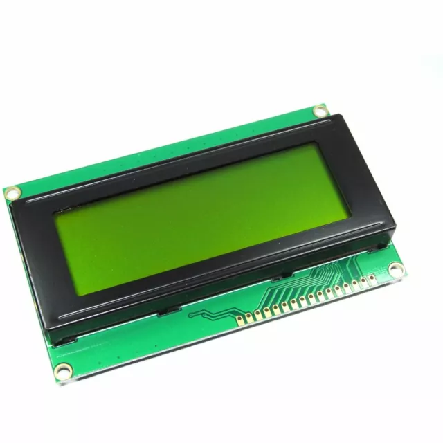 2004A Green LCD Module HD44780 20x4 Arduino Parallel Pi Serial I2C Flux Workshop