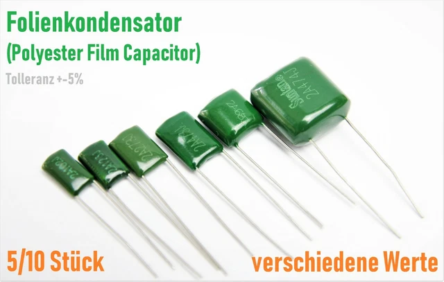 Polyester-Folienkondensatoren – 100V/250V/630V ? Produktbild-Vorschau 3