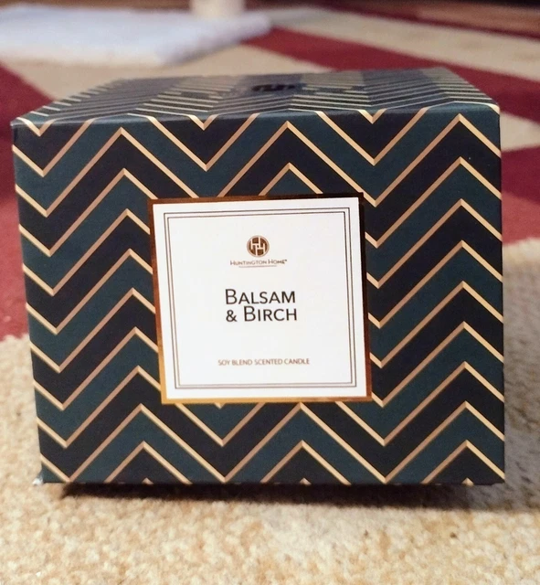 BN Huntington House Balsum & birch hunter green Candle original box
