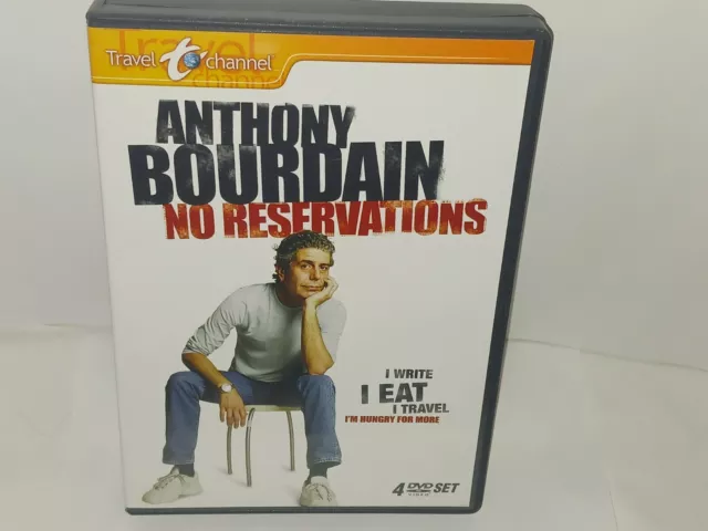 Anthony Bourdain: No Reservations (DVD, 2007, 4-Disc Set, 8 Episodes) Guaranteed