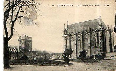 CPA 94 VINENNES the chapel and the dungeon