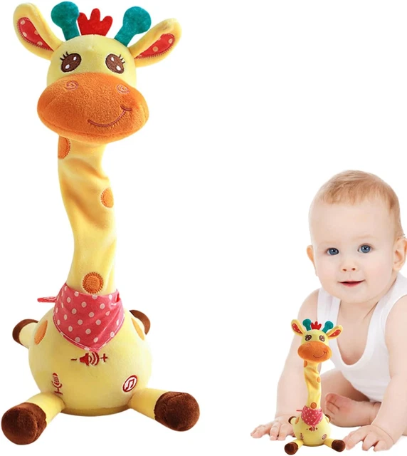 INTERACTIVE DANCING GIRAFFE Toy - Singing, Light-Up Stuffed Animal for ...