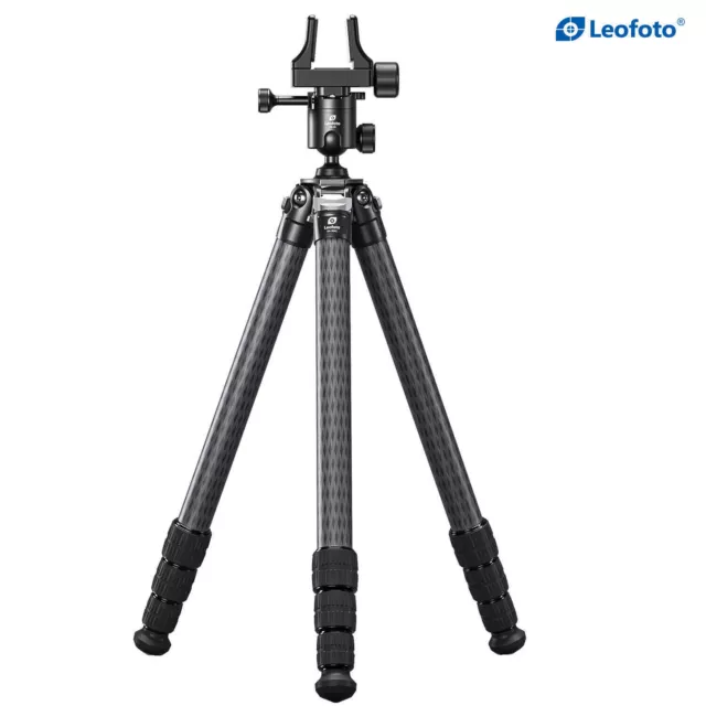 Leofoto SA-364C+MK-40+GS-3 Rifle Tripod w 40mm Ballhead and Clamp