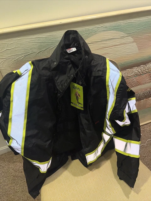 Gss 6007 Vinyl Safety Jacket. LG/XL