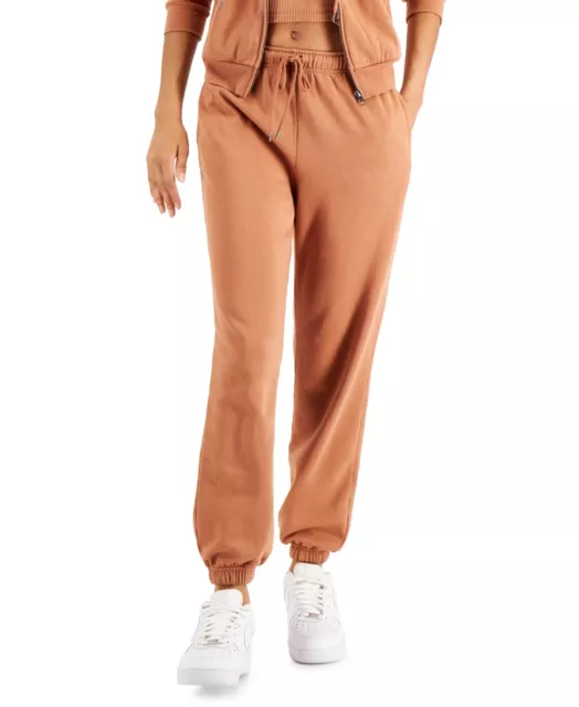 MSRP $39 Hippie Rose Juniors' Sweatpants Cocoa Size Large