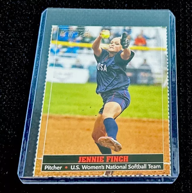 JENNIE FINCH ROOKIE Si For Kids Usa Softball Sports Illustrated Rare ...