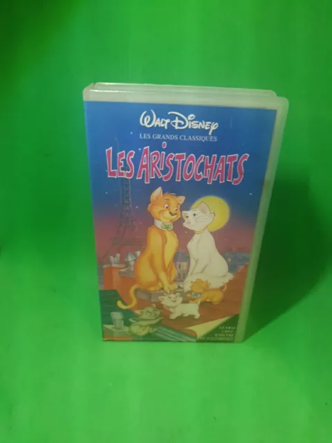 Vhs Wal-Disney Les Grands Classiques Les Aristochats