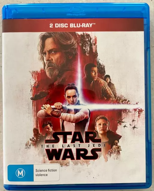 Star Wars-The Last Jedi (LIKE NEW) BLURAY