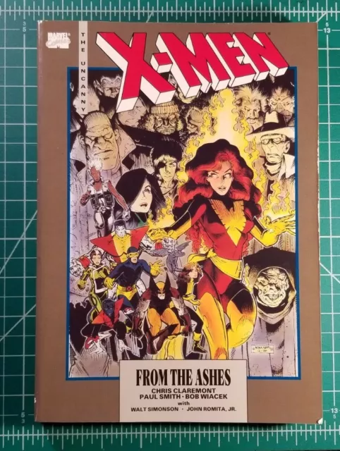 The Uncanny X-Men: From the Ashes (1990) Marvel Comics Chris Claremont FN/VF TPB