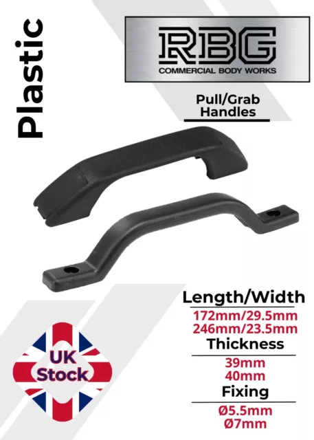 Grab Pull Handles for Trailer Caravan Horsebox Cab Door Interior Access Pull Bar