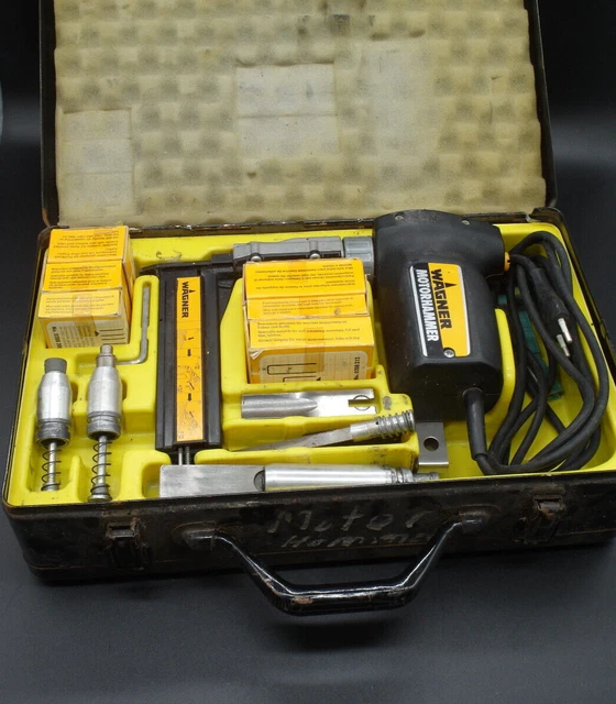 WAGNER MOTORHAMMER HAMMERTACKER mit Koffer und mit Zubehör EUR 99,99