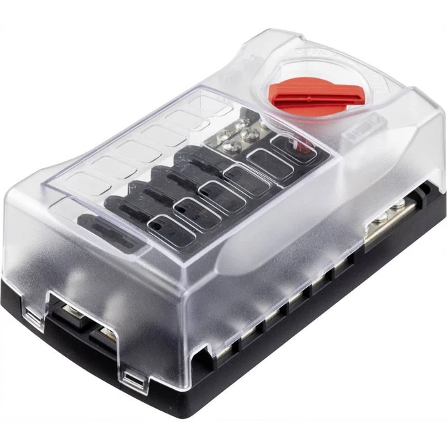 TRU COMPONENTS Porte-fusible pour automobile Adapté pour (fusibles) fusible