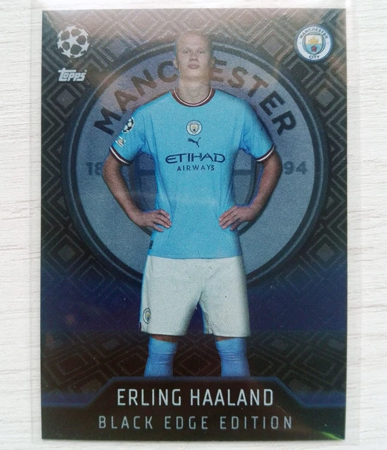Carte Football Erling Haaland Topps Total Football Manchester City - Numérotée 1/5 Rare