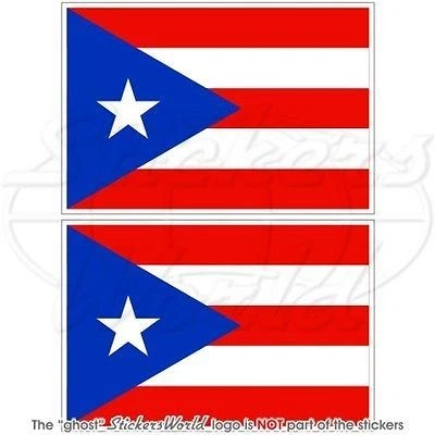 Puerto Rico Car Stickers PUERTO RICO FLAG Puerto Rican Vinyl Bumper Decals Stickers, 3