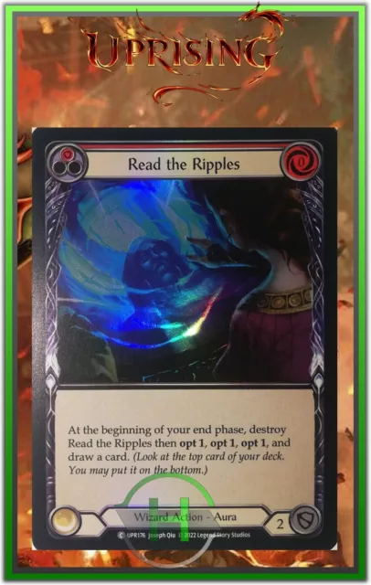 Read the Ripples Red Rainbow Foil - FAB:Uprising - UPR176 - Carte Anglaise