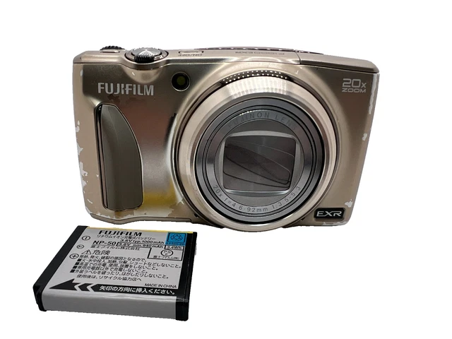 FUJIFILM FINEPIX F1000 EXR Gold + 4GB SDHC Card Digital Camera
