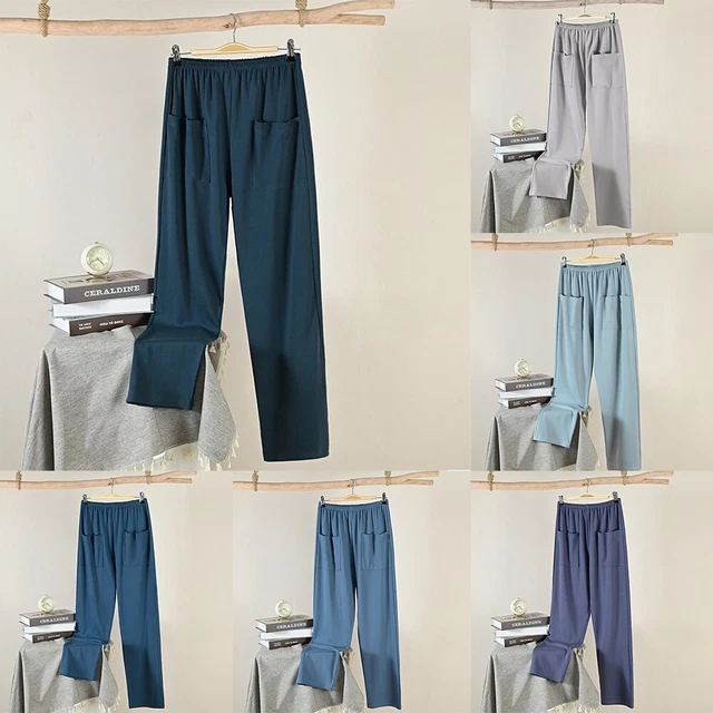 Uomo Abbigliamento Comodo Pantaloni Pigiama Palestra Active Joggers Fondo