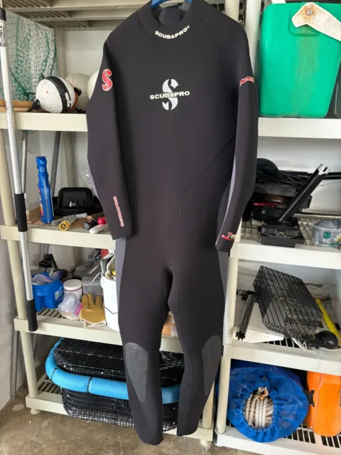 Scubapro 7mm Form 2 Men's Scuba Diving Wetsuit Size XLarge Black